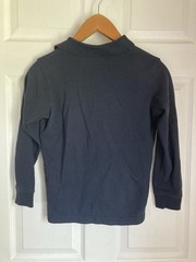 Lot 2 Navy School Uniform Polo Shirts Lands’ End Size 7-8 & 8 Collared Shirts