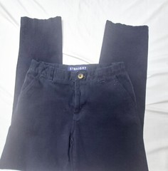 Boys Uniform Pants Navy Lot Of 2 Size 14 Straight French Toast