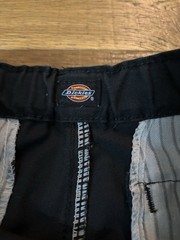 Dickies Boys School Uniform FlexWaist Flat Front Shorts Black KR123BK Sz 16