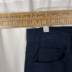 Nautica Boys 16 Husky Navy School Uniform Reinforced Knee Extensible NWT