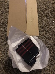 Lands End Kids Plaid To Be Tied School Uniform Classic Navy Large Plaid Tie