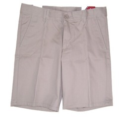 Izod Little Boys Size 8 Huskey School Uniform Shorts NWT Adjustable Waist Khaki