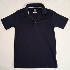 5 French Toast Uniform Unisex Polo Shirts Pique Performance Red Navy Sz S 6/7