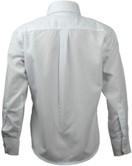 Authentic Galaxy School Uniform Long Sleeve White Polo Shirt Kids Size 18
