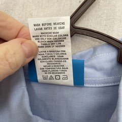 Classroom Uniforms Long Sleeve Button Down Shirt #57673 Size 14H Light Blue NWOT