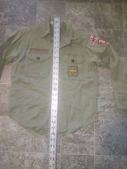 True Vintage Boy Scouts Denver Colorado Rare USA Uniform Shirt #1199