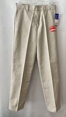 NWT Boys GEORGE Flat Front Uniform Pants Khaki Size 20