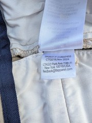 French Toast BOYS 7 School Uniform Chinos pants Adjustable Waist Khaki