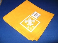 BOY SCOUT BSA OFFICIAL UNIFORM VARIOUS COLORS NECKERCHIEF MADE IN USA MENS GIFT