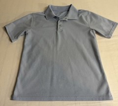 Boys Soft Light Blue Collared Shirt School Uniform Acceptable Size Large