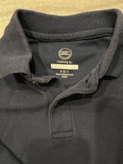Wonder Nation Boys Longsleeve Navy School Uniform Polo Shirts x4 Size Small 6-7