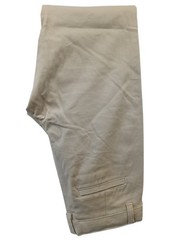 Nautica Boys School Uniform Pant Beige Adjustable Waist Size 12AR