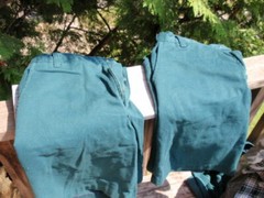LOT OF 2 FLYNN & O’HARA BOY’S KID’S SCHOOL UNIFORM GREEN SHORTS SIZE 16 HUSKY