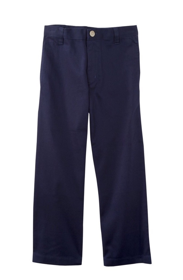 NEW CHEROKEE Ultimate UNIFORM ADJUSTABLE WAIST PANTS BOYS SIZE16 Husky/16Cd Navy