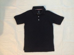 Boys navy blue “French Toast” school uniform shirts Lot – 2 Shirts (sz. M8)