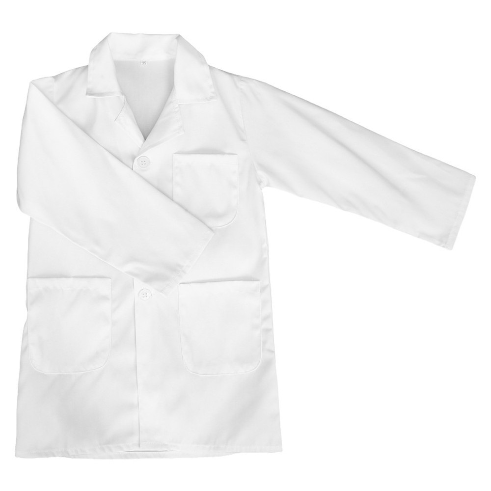 Kids Doctor Costume Role Play Outfit Dress up White Coat Scientist