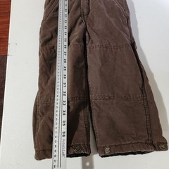 Berne Workwear 4T Brown Canvas Insulated Kids Overalls