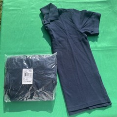 Children’s Place Polo Shirt Boys Size 10/12 Navy School Uniform Short Sleeve