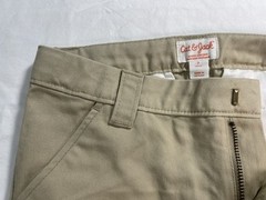 Cat & Jack Flat Front Beige School Uniform Shorts Sz. 7