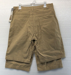 Berkley Jensen Youth Boy’s 2-Pack Performance Uniform Shorts, Khaki, Sz-14