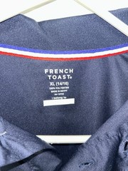Lot Of 2 French Toast Polos Great For School Uniforms XL New With Tags