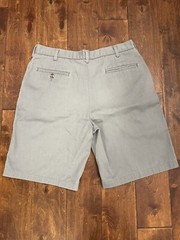 Elderwear Boys Gray School Uniform Shorts Size: 34
