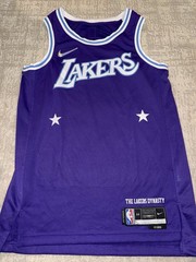 Los Angeles Lakers Nike Swingman City Edition Jersey Size Medium DB4067-504 NBA