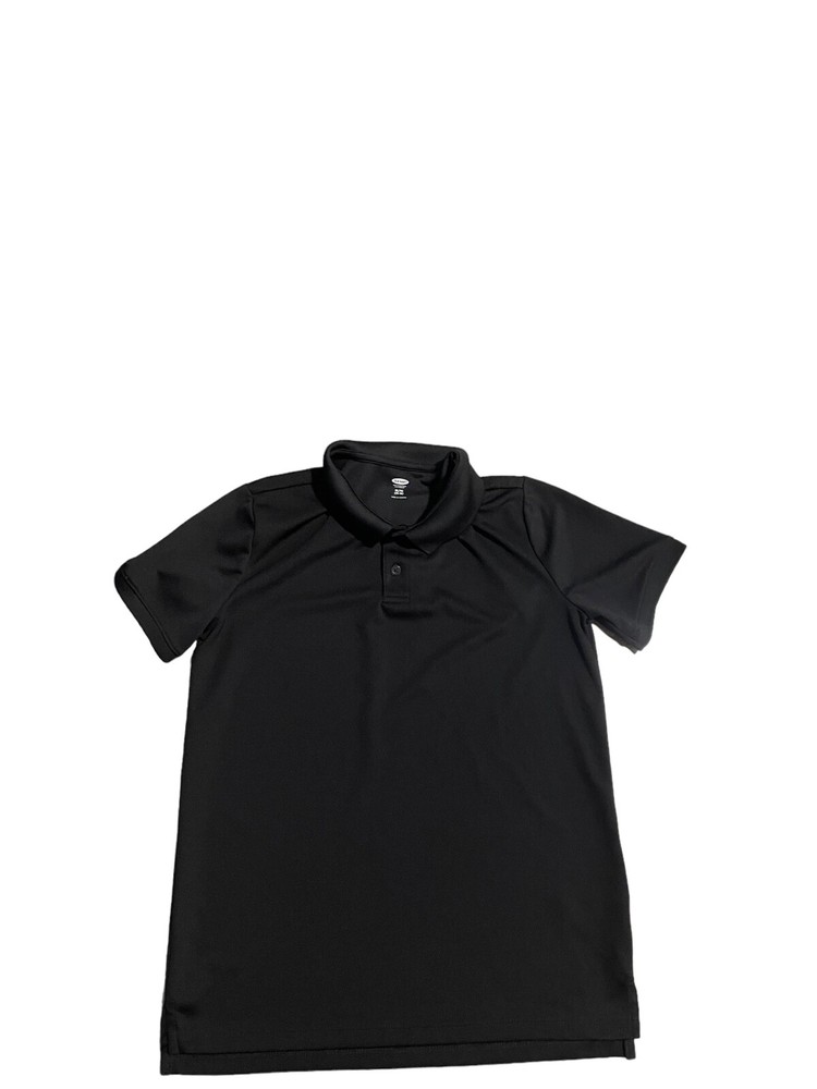 Boys Black Old Navy Short Sleeve Polo Shirt Size XL