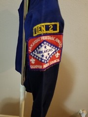 Cub Scout Short Sleeve Uniform Shirt Navy Youth Official BSA Neck 12