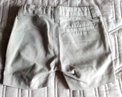 Boy’s Khaki Shorts School Uniform Size 4 Elastic Back Waist Front Pockets