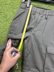 Boy Scouts of America Convertible Uniform Pants Youth 8 Green Zip Off Outdoor
