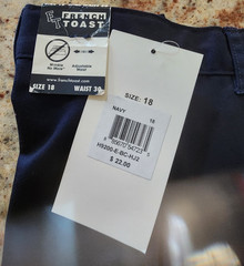 NWT Size 18 French Toast Navy School Uniform Shorts