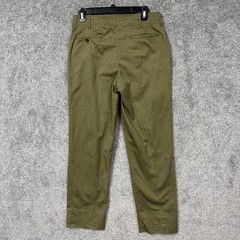 Vintage Boy Scouts Of America Shirt Pants Hat Set Boys 14 Green Uniform Twill