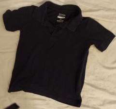 George School Uniform Boys Size 6-7 Small Navy Blue