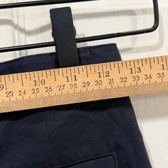 Chaps Boys Navy Blue Stretch Skinny Bootcut School Uniform Pants Size 12 Regular