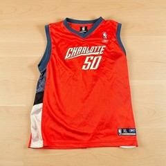 Reebok Emaka Okafor #50 Charlotte Bobcats Youth Basketball Jersey Sz 18-20 XL