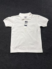 U.S. POLO ASSN Uniform Division White Shirt Boys M(10-12) NWT See Photos