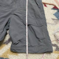 White Sierra Youth Boys Trail Cargo Shorts Gray Size M