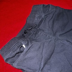 Unisex Kids Size 6X Chaps Navy Blue School Uniform Casual Play Shorts