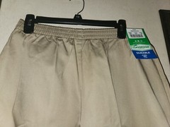 Unisex Classroom Uniform Durable Elastic Waste Size 16 Husky New With Tags