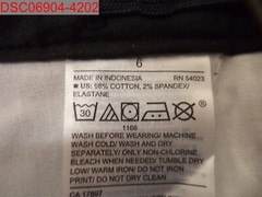 Old Navy Boys Black Jack Skinny Built-In Flex Uniform Pants, Size 6 151104200060