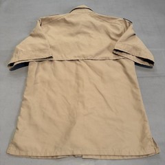 Boy Scouts of America Youth Kid MED Khaki Short Sleeve Uniform Shirt Tan BSA6192