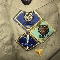 Boys Scouts of America Vintage Official Uniform Shirt Youth Large 14-16 Khaki US