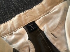 Gap Kids Boys Size 8H Husky Gray Chino Shorts