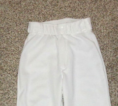 Wilson Boys White Baseball Pants Size Small