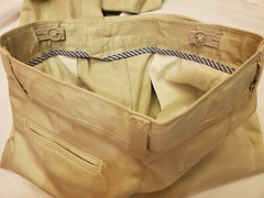 Chaps Boys’ Approved Schoolwear Khaki Pants Size 12 Slim