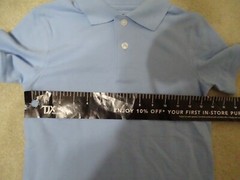 Cat & Jack Boys School Uniform Blue Polo Shirt-Smoke/Pet-free-S 6/7-NWT