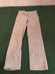 – L@@K – Boys Izod Light Beige Pleated School Uniform Pants Sz 14 Nice! –