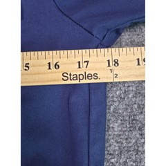 Boy Scouts of America Uniform Shirt Youth LG Navy Blue Long Sleeve Button Down