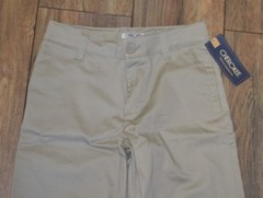 Cherokee Ultimate School Uniforms Tan Coffee Khaki Shorts Size 10 Boys Shorts